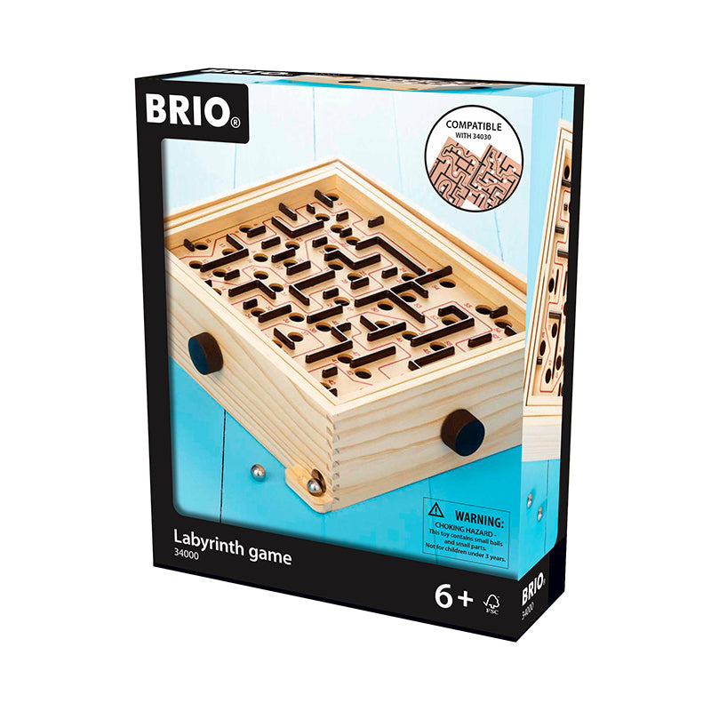 Brio Labyrinth Game, Natural Finish