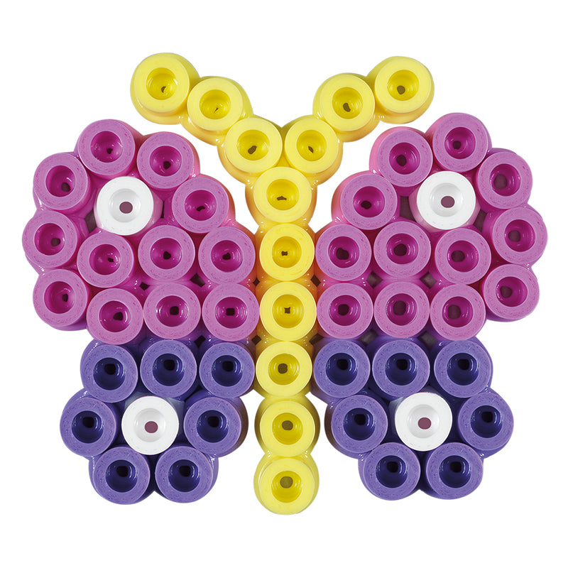 Hama Bead Set, Butterfly + 100 Beads