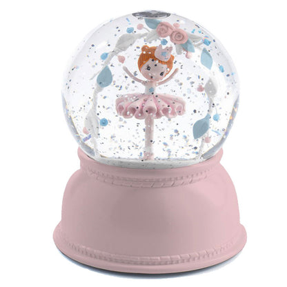 Djeco snekugle med lys, natlampe - ballerina