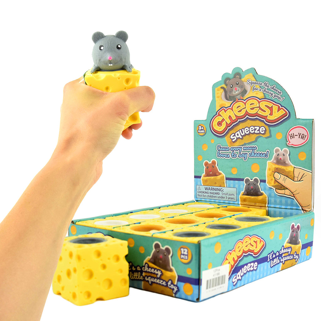 Robetoy Mouse in Cheese, Assorted Designs.