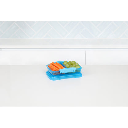 Sistema Lunch Box Small Split, Trend 350 ml - Blue