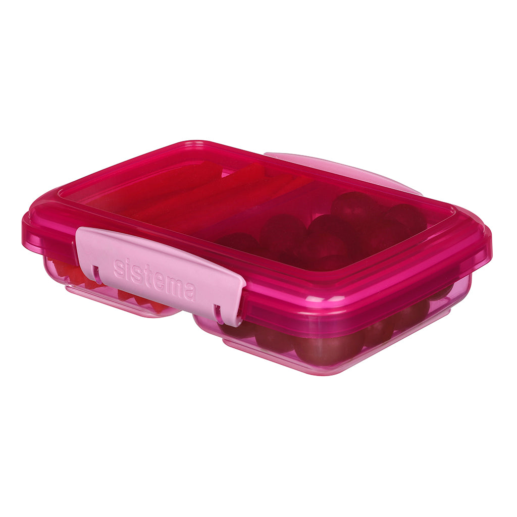 Sistema Lunch Box Small Split, Trend 350 ml - Pink