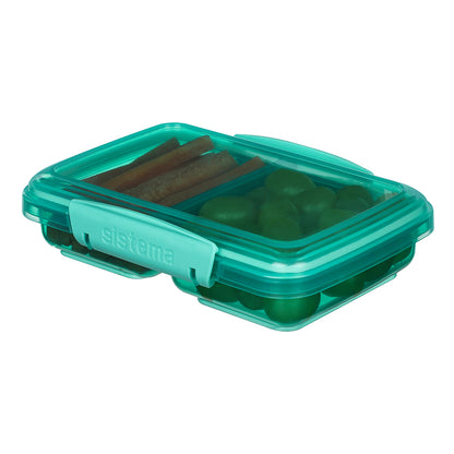 Sistema Food Container Small Split, Trend 350 ml - Teal