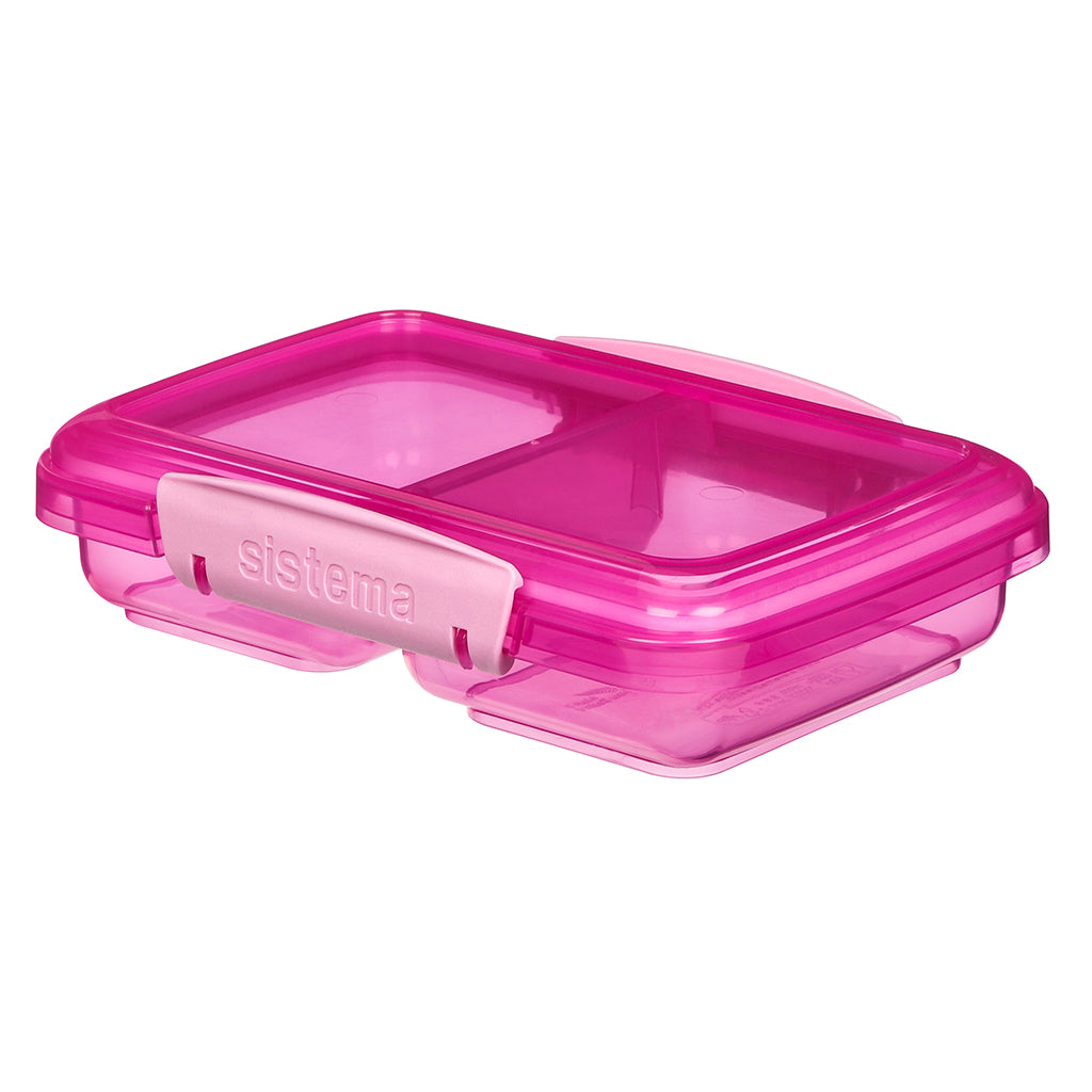 Sistema Lunch Box Small Split, Trend 350 ml - Pink
