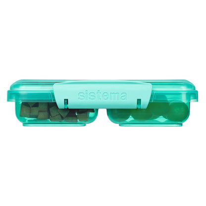 Sistema Food Container Small Split, Trend 350 ml - Teal