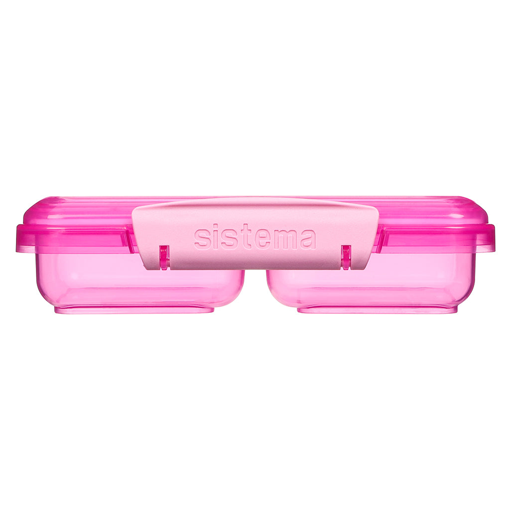 Sistema Lunch Box Small Split, Trend 350 ml - Pink