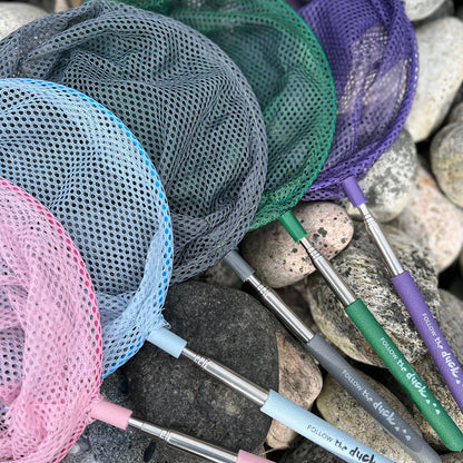 Follow the Duck, Telescopic Fishing Net - Soft Pink