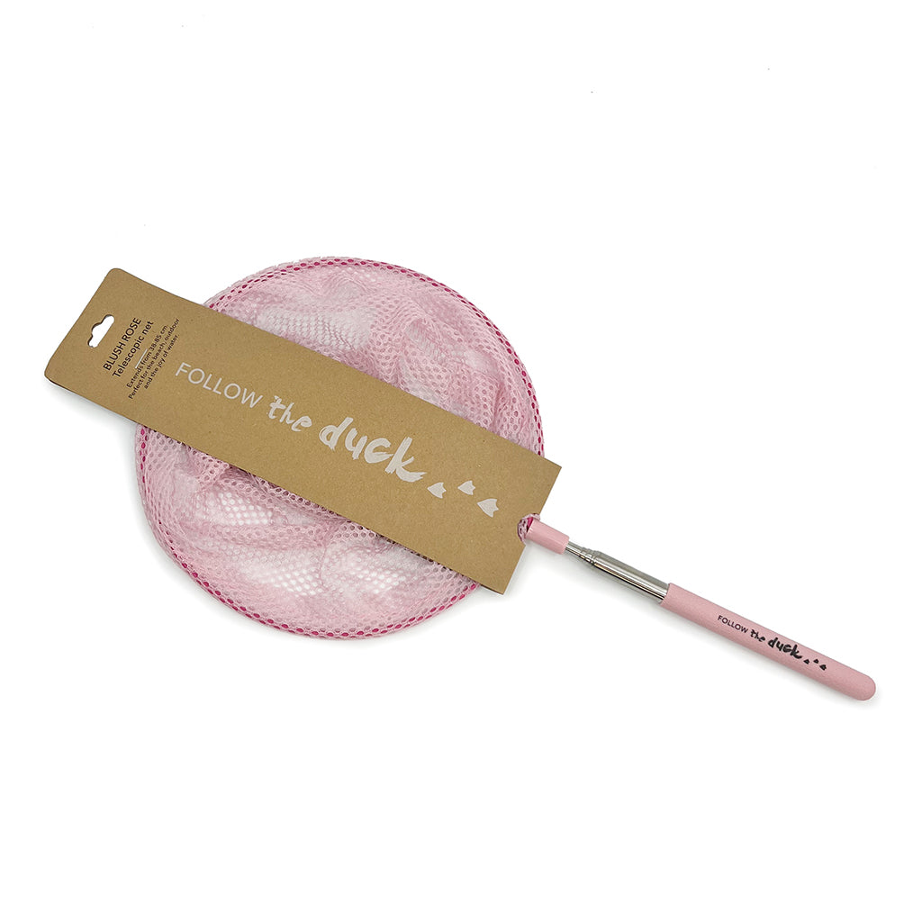 Follow the Duck, Telescopic Fishing Net - Soft Pink
