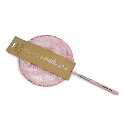 Follow the Duck, Telescopic Fishing Net - Soft Pink
