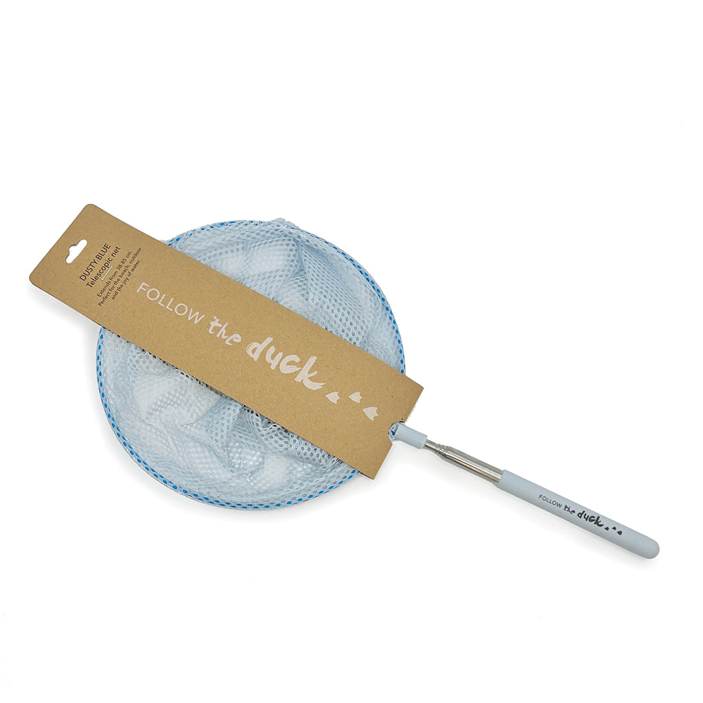 Follow the Duck, Telescopic Fishing Net - Light Blue