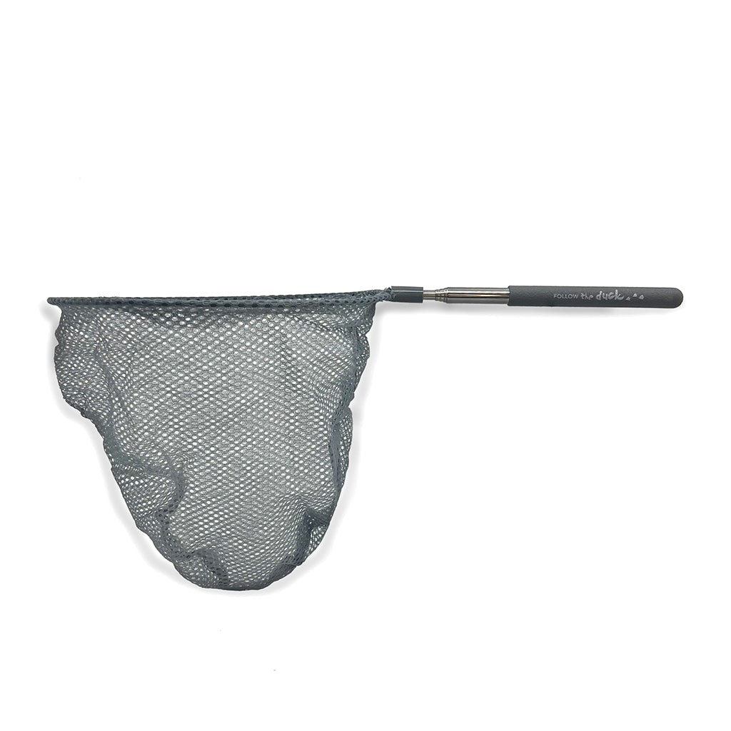 Follow the Duck, Telescopic Fishing Net - Anthracite Gray