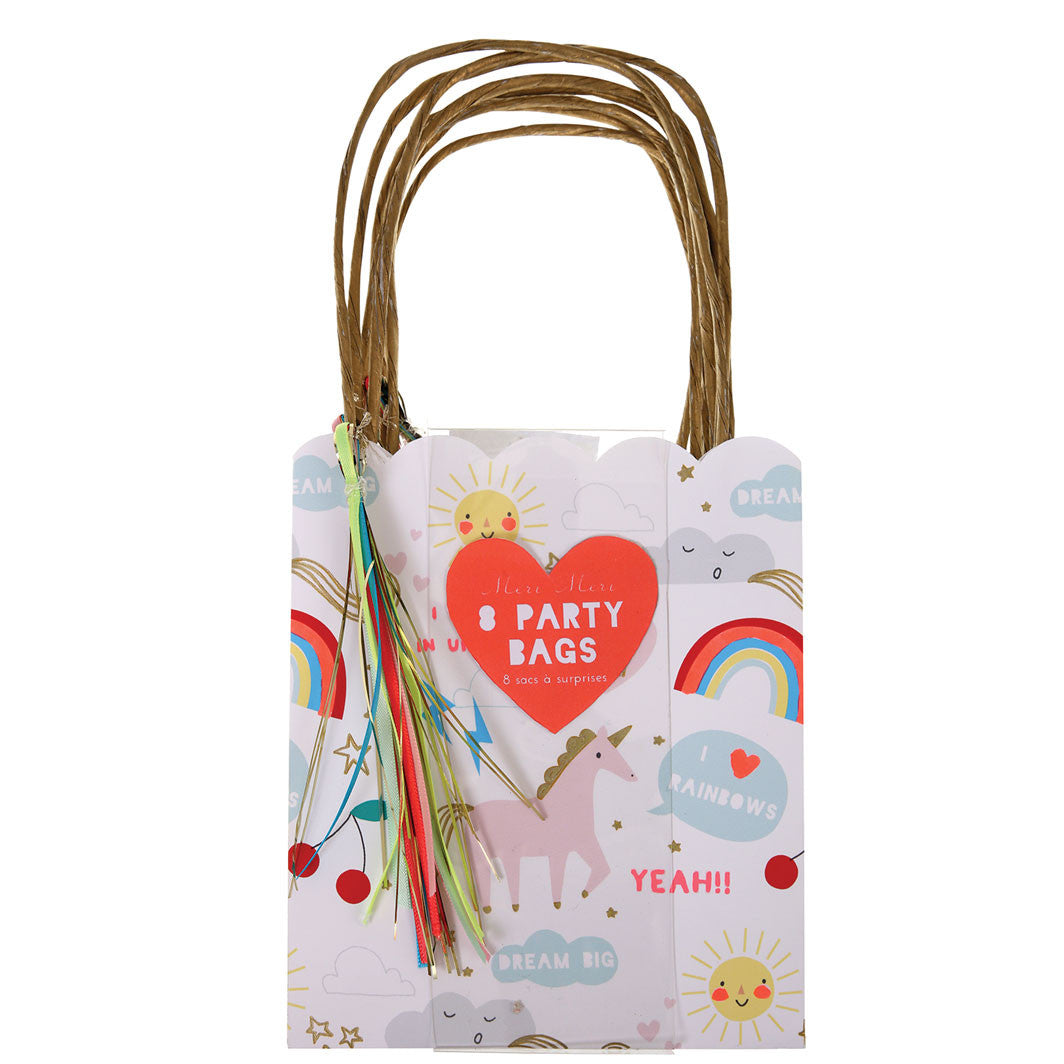 Meri Meri slikposer i papir med enhjørninge