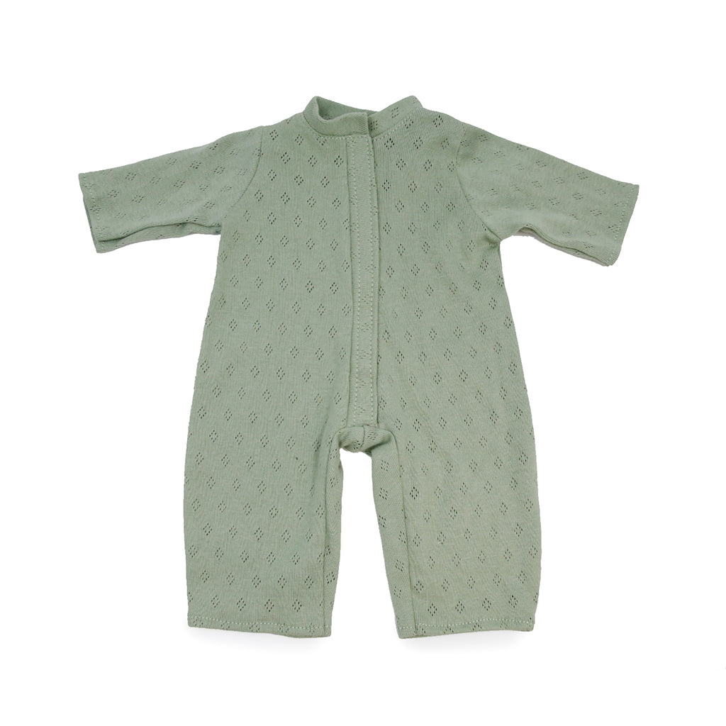 Así Clothing for Leo and Leonora Baby Doll, 46 cm – Romper, Mint
