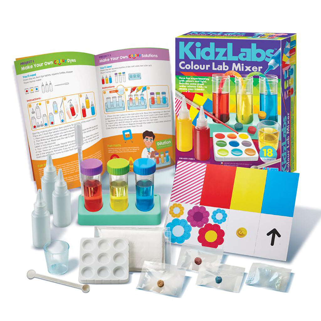 4M KidzLabs, eksperiment sæt - Colour lab mixer