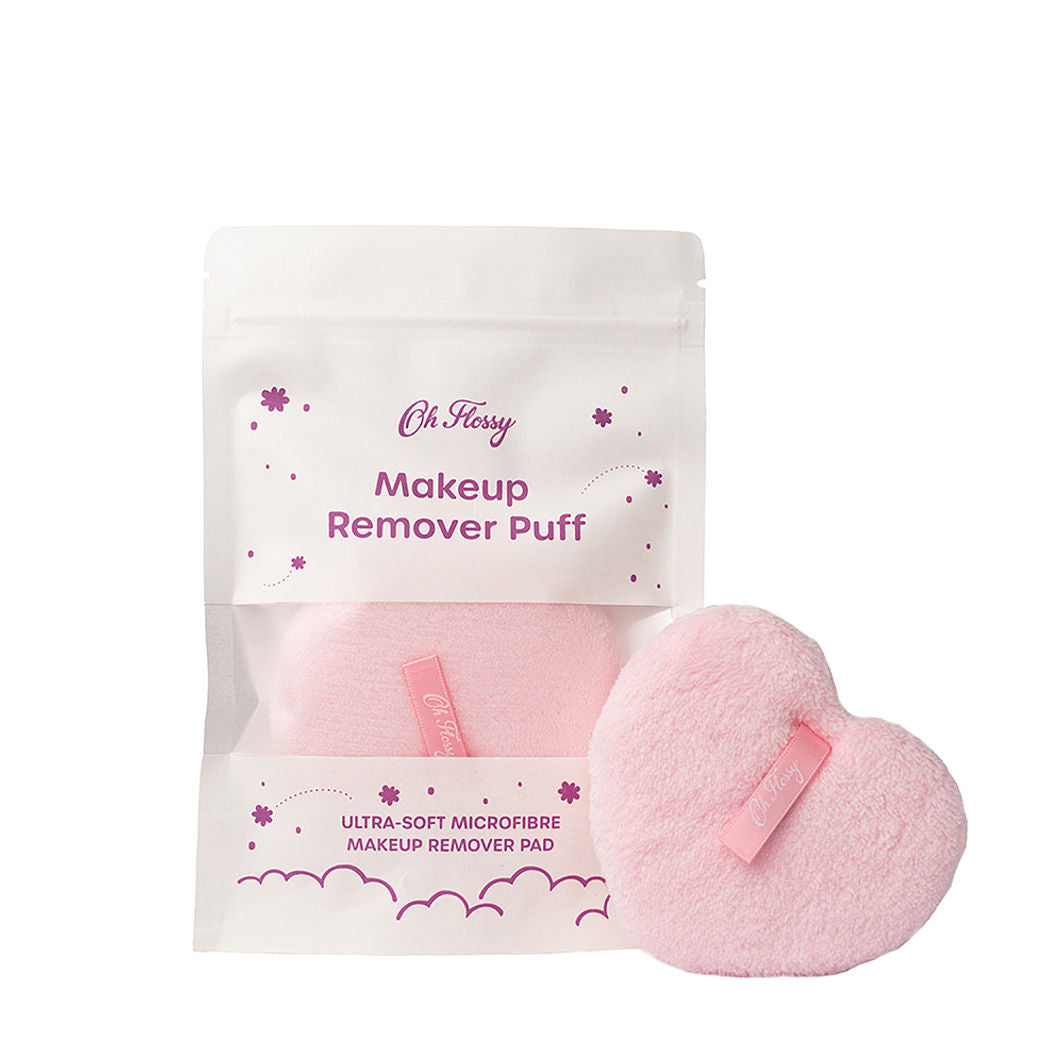 Oh Flossy Makeup Remover for Kids, Cotton Heart