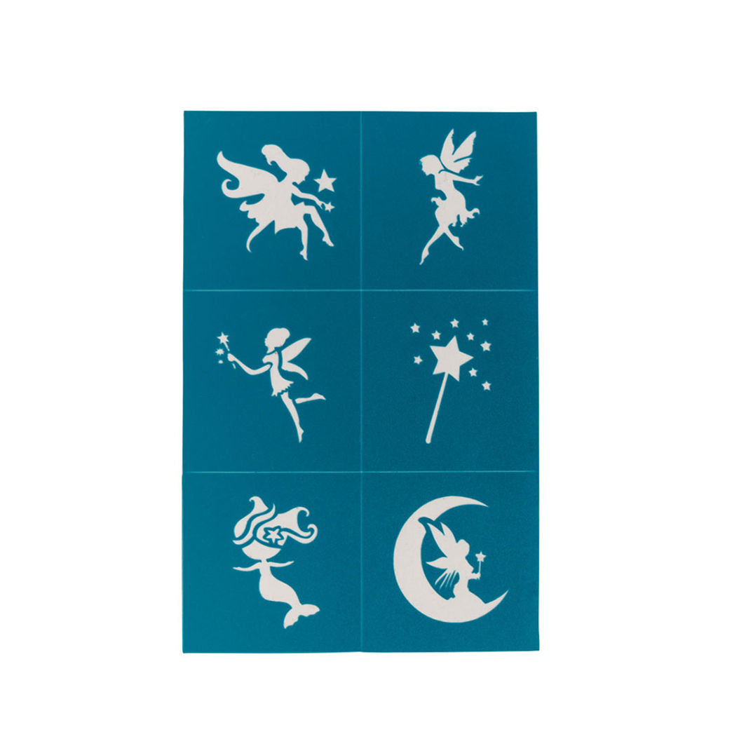 Oh Flossy Face Painting and Makeup Stencils for Kids