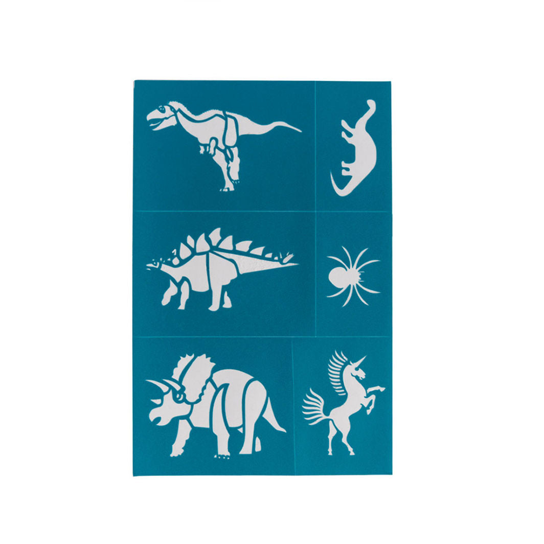 Oh Flossy Face Painting and Makeup Stencils for Kids