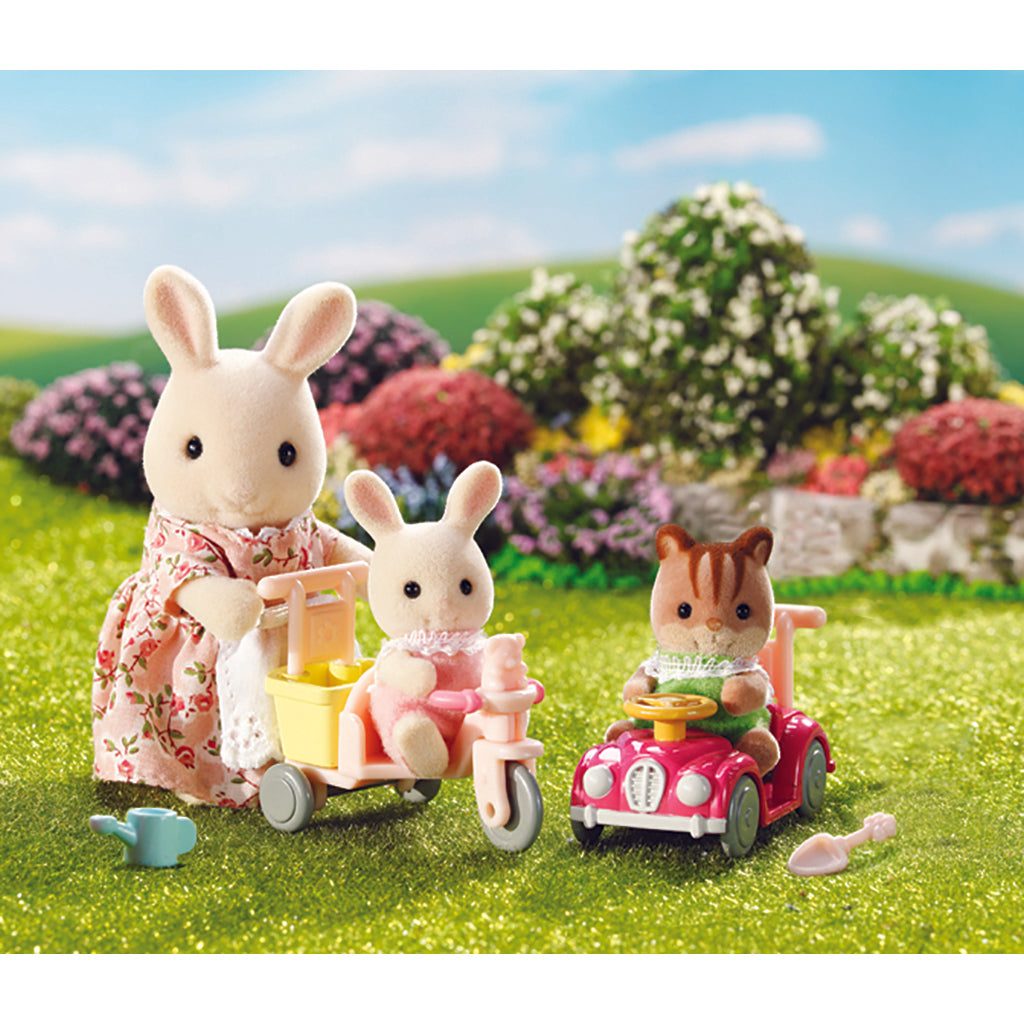 Sylvanian Families, Tricycle with 3 Figures