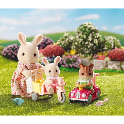 Sylvanian Families, Tricycle with 3 Figures