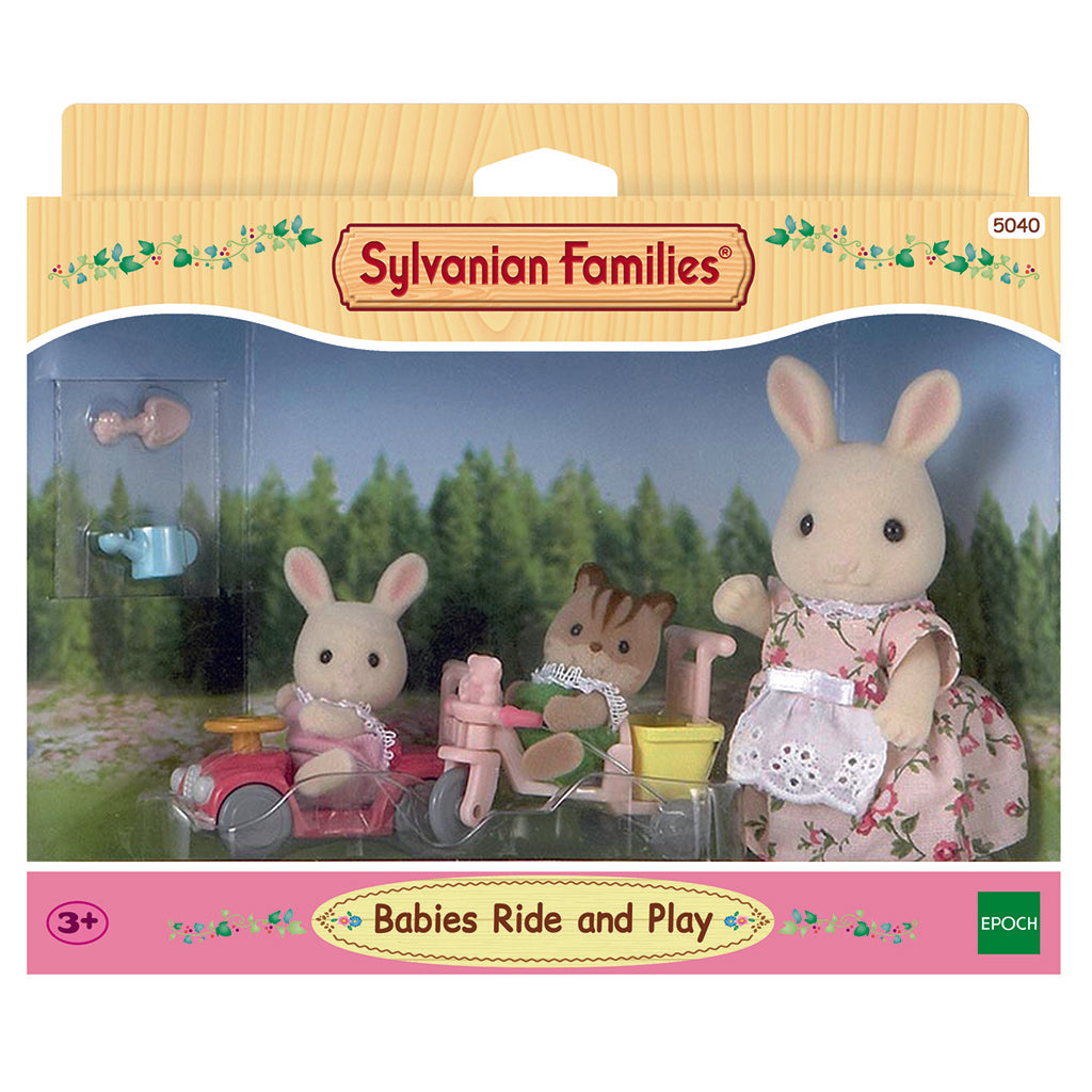 Sylvanian Families, Trehjulet cykel og 3 figurer
