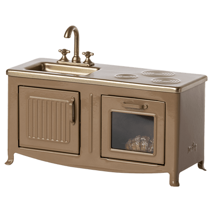 Maileg Doll Accessories, Kitchen for Mice - Light Brown