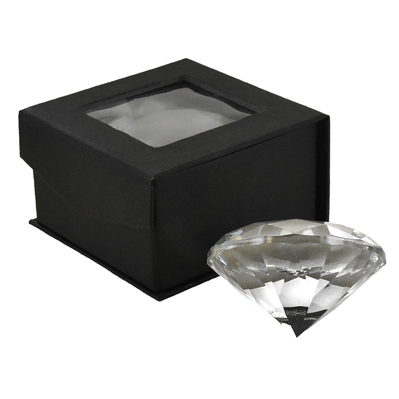 Robetoy Toy Diamond, Round Clear - Ø: 8 cm