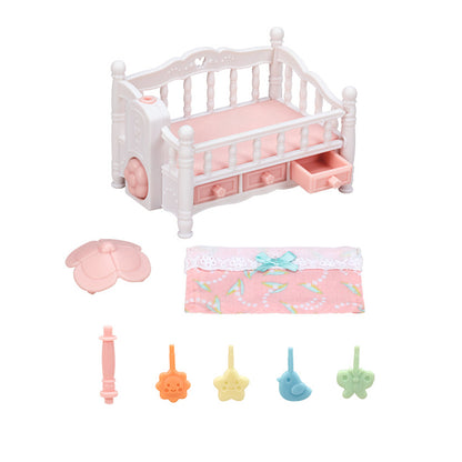 Sylvanian Families, Baby Crib with Mobile