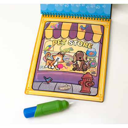 Water-Wow: Paint with Water - Reusable Animal Motifs