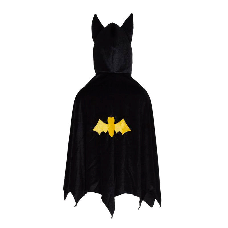 Great Pretenders Costume, Bat Cape with Hood - Size 5-6 Years