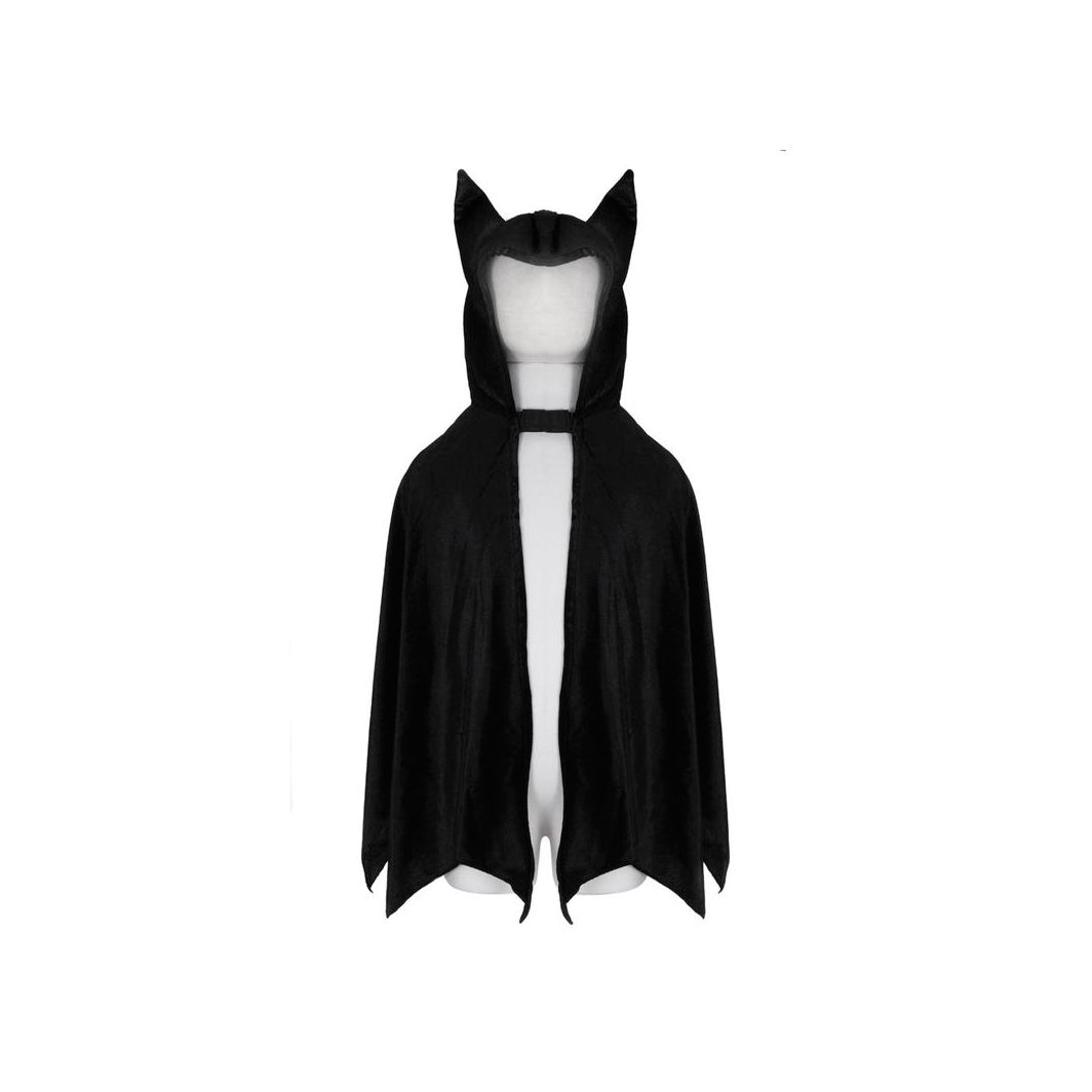 Great Pretenders Costume, Bat Cape with Hood - Size 5-6 Years