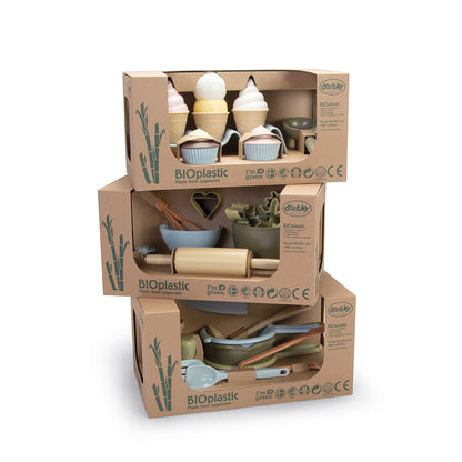 Dantoy Bioplastic Kitchen Set in Gift Box, Nordic Swan Ecolabel