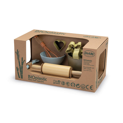 Dantoy Bioplast Baking Set in Gift Box, Nordic Swan Ecolabelled