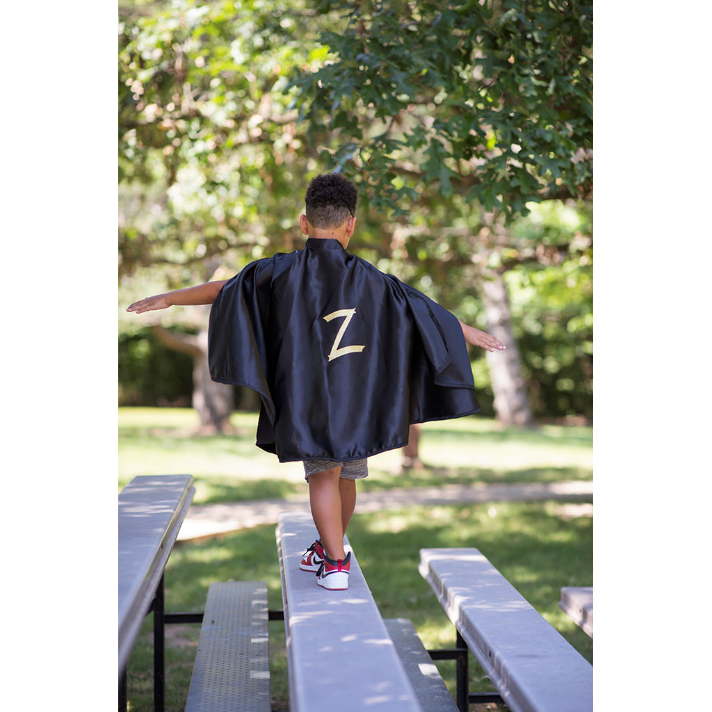 Great Pretenders Zorro Cape and Mask, - Size 5-6 Years