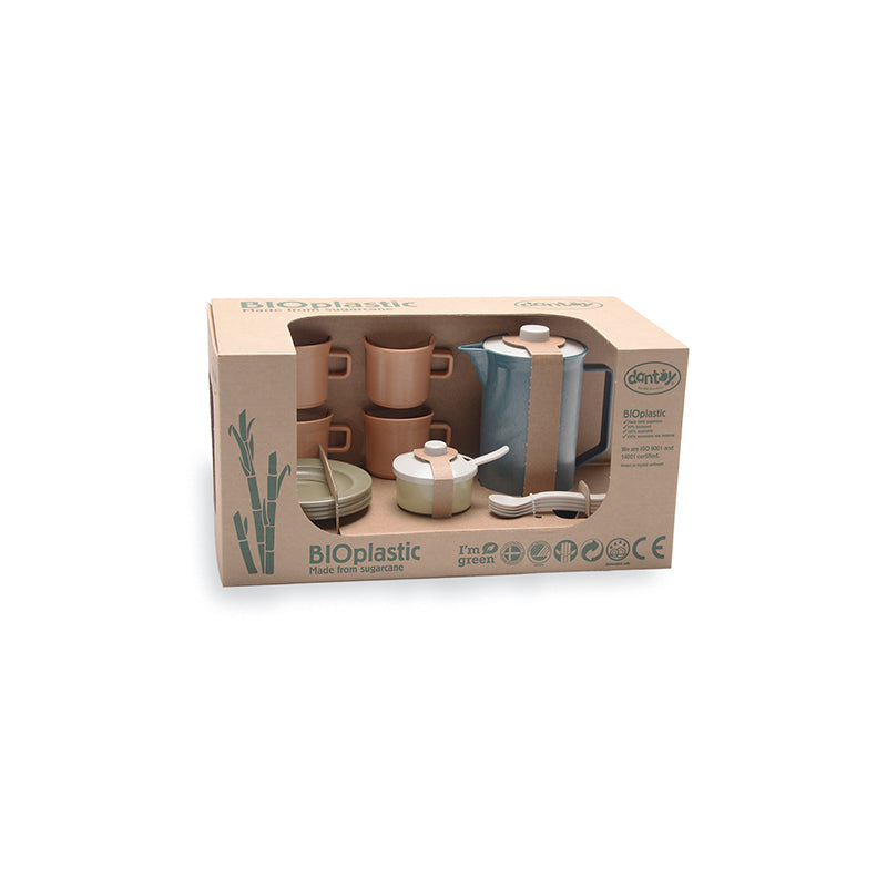 Dantoy Bioplastic Coffee Set in Gift Box, Swan-labelled