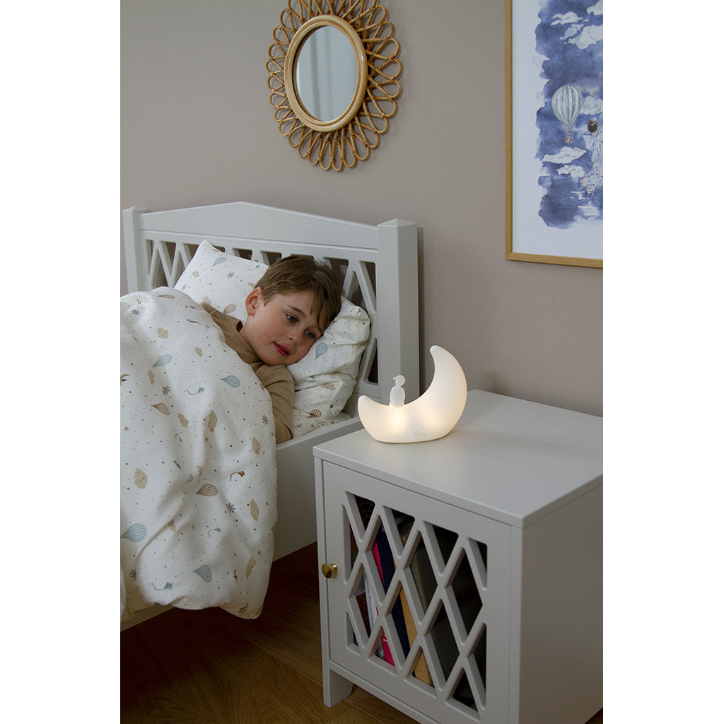Cam Cam Night Lamp, Moon Light - Off-White