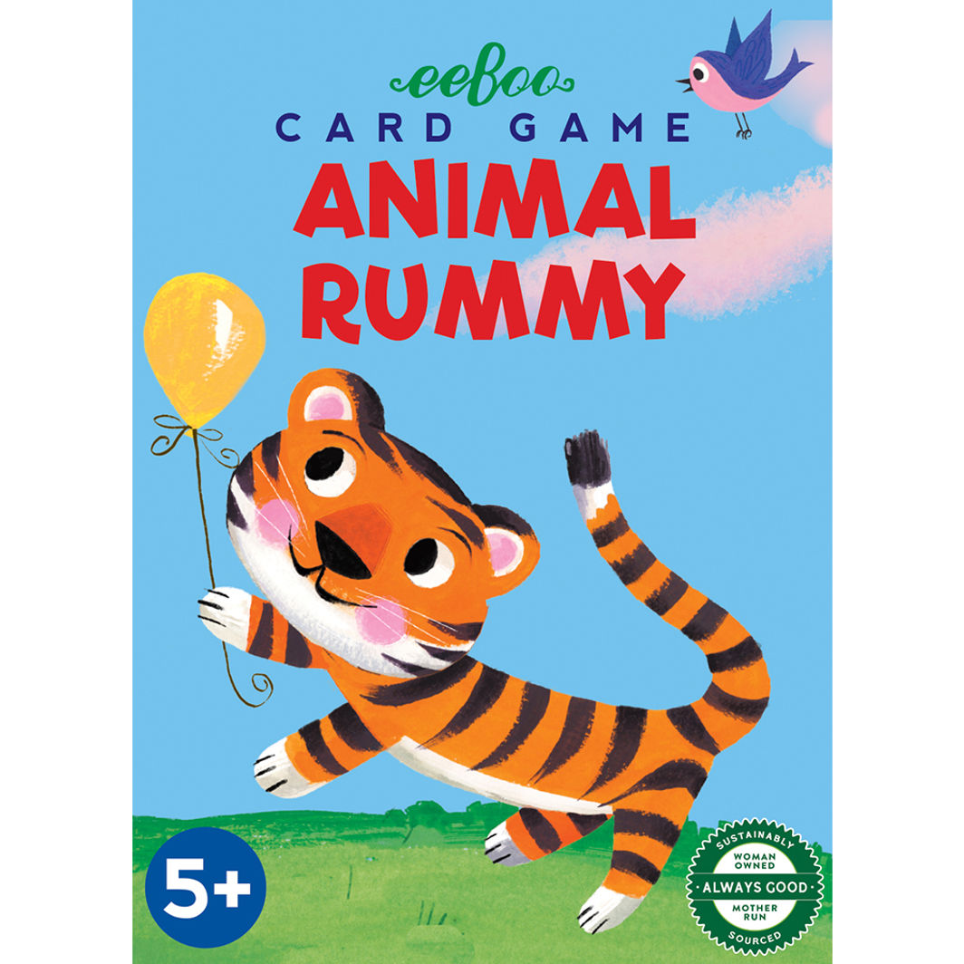 eeBoo, Card Game - Animal Rummy