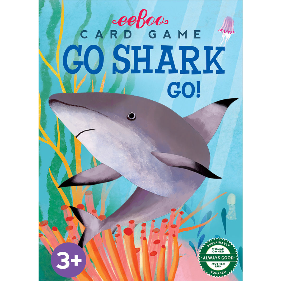 eeBoo Card Game, Go Fish with Sharks and Friends