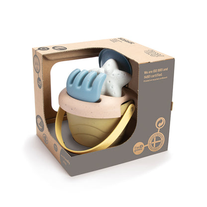 Dantoy Bioplastic Tiny Bucket Set, Swan-labeled - From 10 Months.