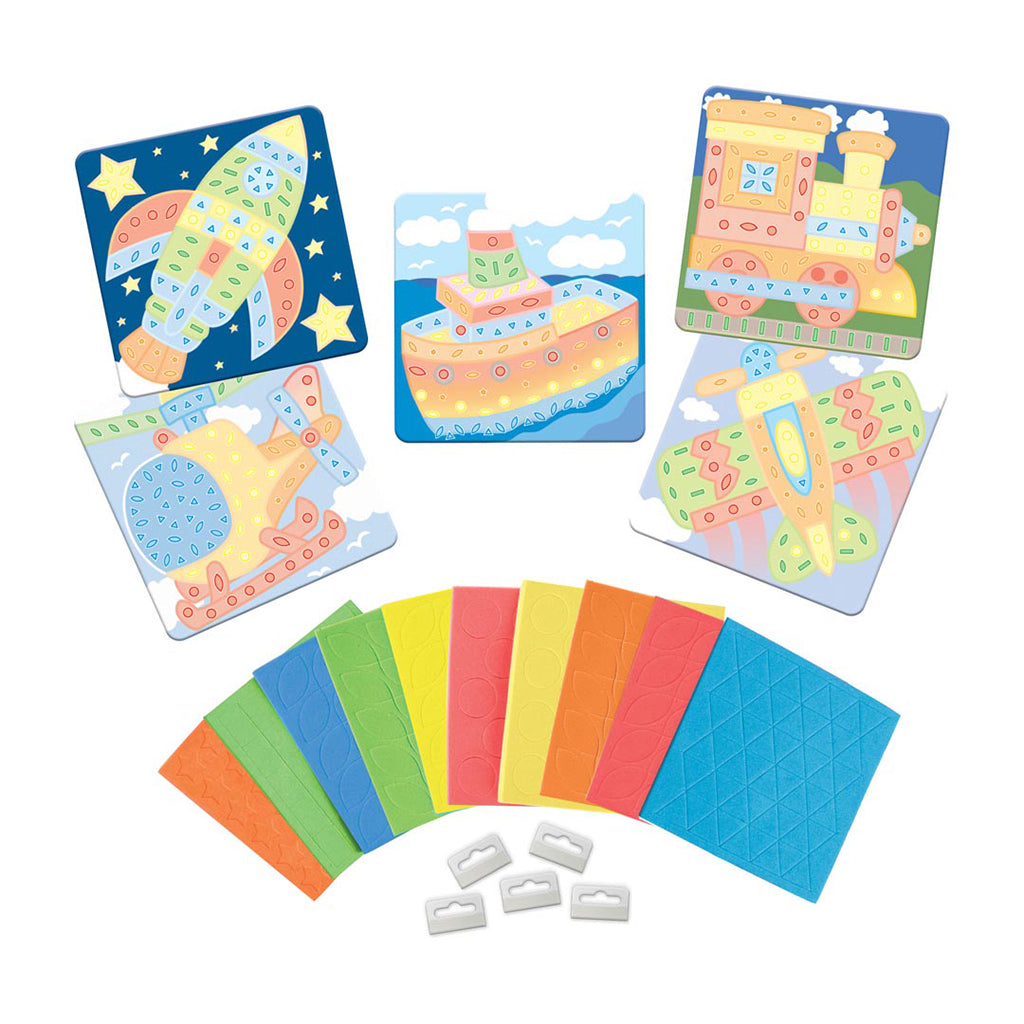 Sticky Mosaics, My First – Vehicles