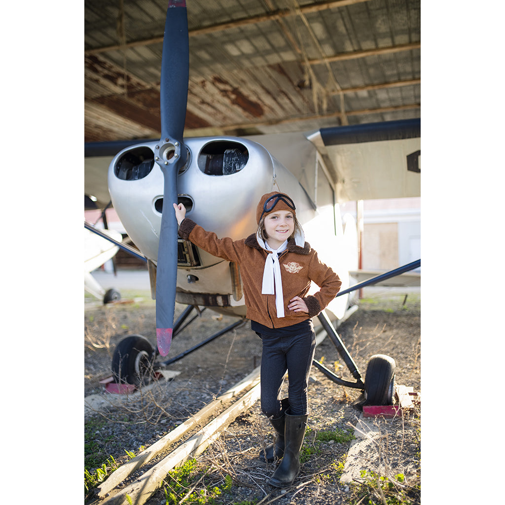 Great Pretenders Amelia Pilot Costume - Size 5-6 Years