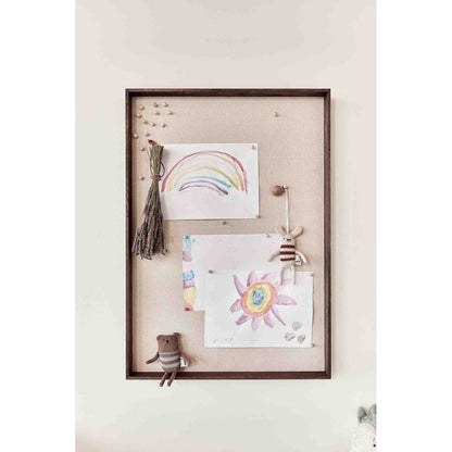 OYOY Stroller Hanging Toy, Musetti Mus - Off White / Melange