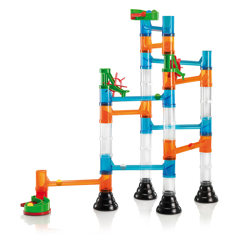 Quercetti Marble Track, Migoga Marble Run - Transparent