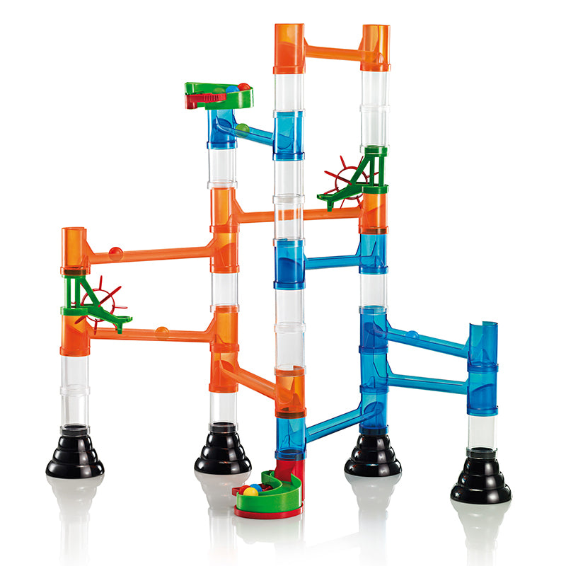 Quercetti Marble Track, Migoga Marble Run - Transparent