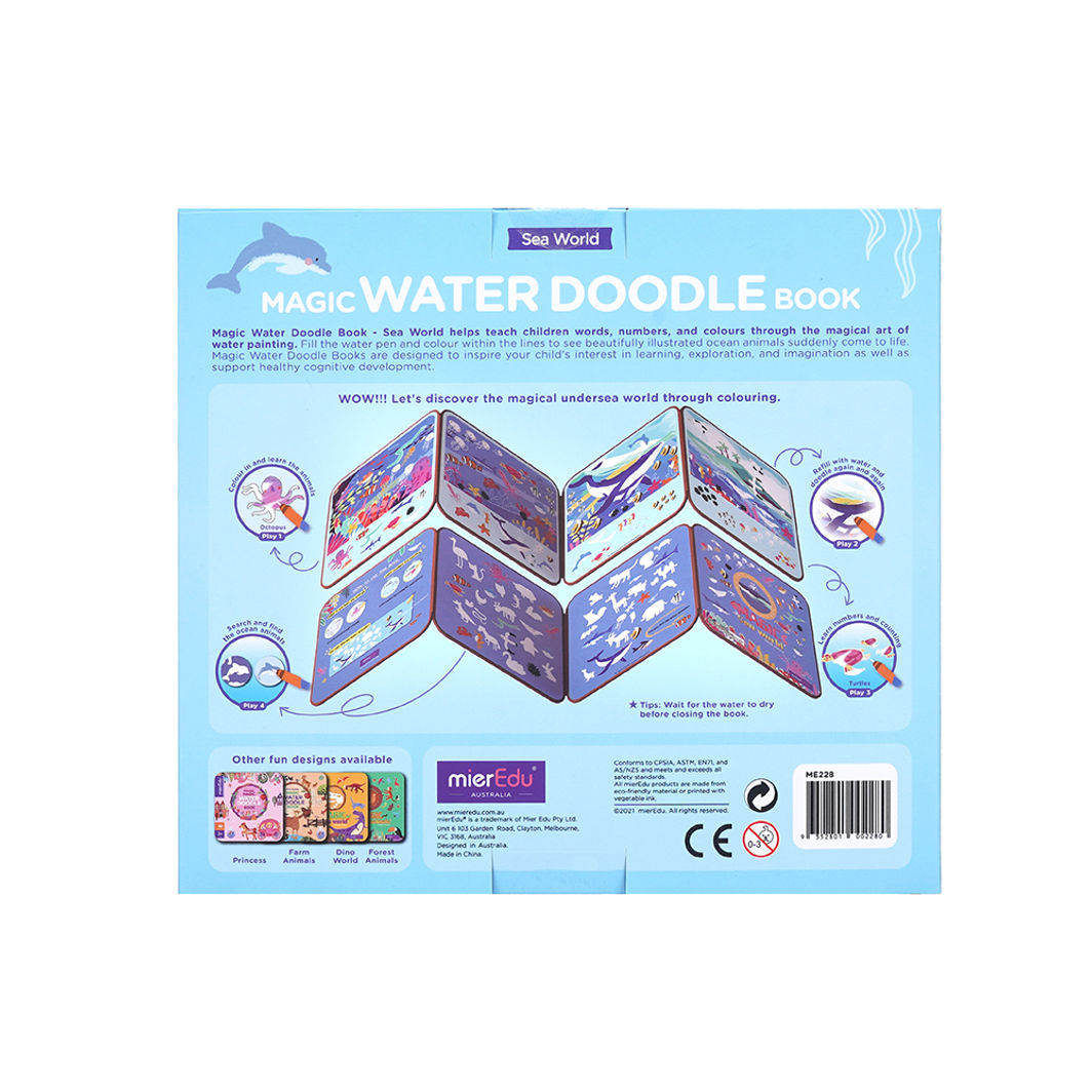 mierEdu, Water Painting Book, Ocean Adventure