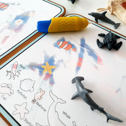 mierEdu, Water Painting Book, Ocean Adventure