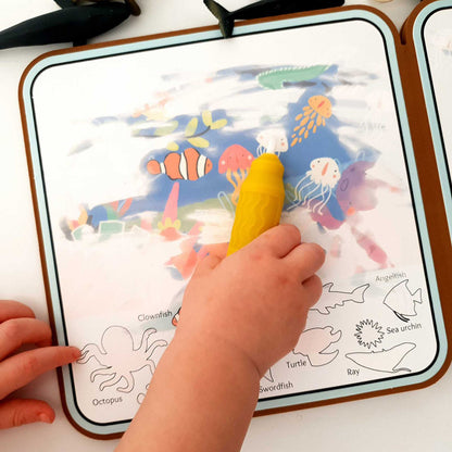 mierEdu, Water Painting Book, Ocean Adventure