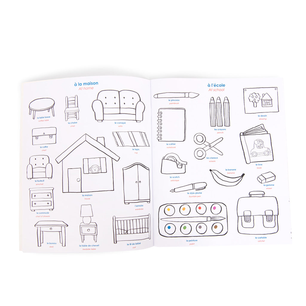 Moulin Roty Sticker Book: My Daily Life