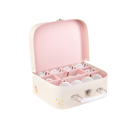 Moulin Roty Suitcase Tea Set, 11 Pieces - La petite école de danse