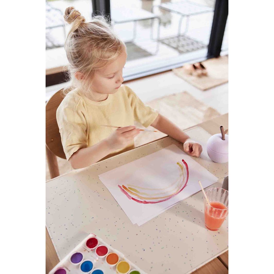 OYOY Creativity Mat, Confetti - Off-white