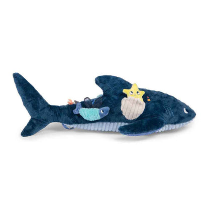 Moulin Roty Activity Plush Toy, Shark 58 cm - Les Aventures de Paulie
